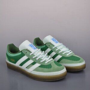 adidas Green and White Winter Boots